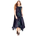 thumbnail image 1 of Catherines Women's Plus Size Petite Anywear Reversible Crisscross V-Neck Maxi Dress, 1 of 6