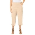 thumbnail image 1 of Catherines Women's Plus Size Petite Ari Performance Convertible Cargo Pant, 1 of 4
