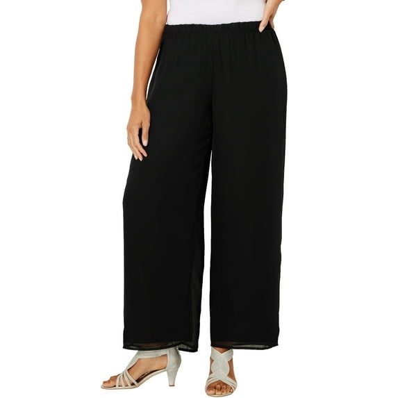 Catherines Women's Plus Size Petite Cocktail Pant