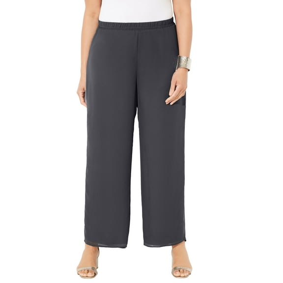 Catherines Women's Plus Size Petite Cocktail Pant
