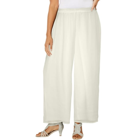 Catherines Women's Plus Size Petite Cocktail Pant