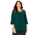 thumbnail image 1 of Catherines Women's Plus Size Petite Dazzling Blouse, 1 of 6