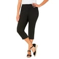 thumbnail image 1 of Catherines Women's Plus Size Petite Everyday Cotton Twill Capri, 1 of 4