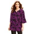 thumbnail image 1 of Catherines Women's Plus Size Petite Georgette Pintuck Blouse, 1 of 5