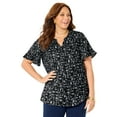 thumbnail image 1 of Catherines Women's Plus Size Petite Isabella Romance Blouse, 1 of 4
