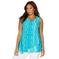 thumbnail image 1 of Catherines Women's Plus Size Monterey Mesh Tank, 1 of 6