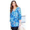 thumbnail image 1 of Catherines Women's Plus Size Petite Muse Pintuck Tunic, 1 of 4