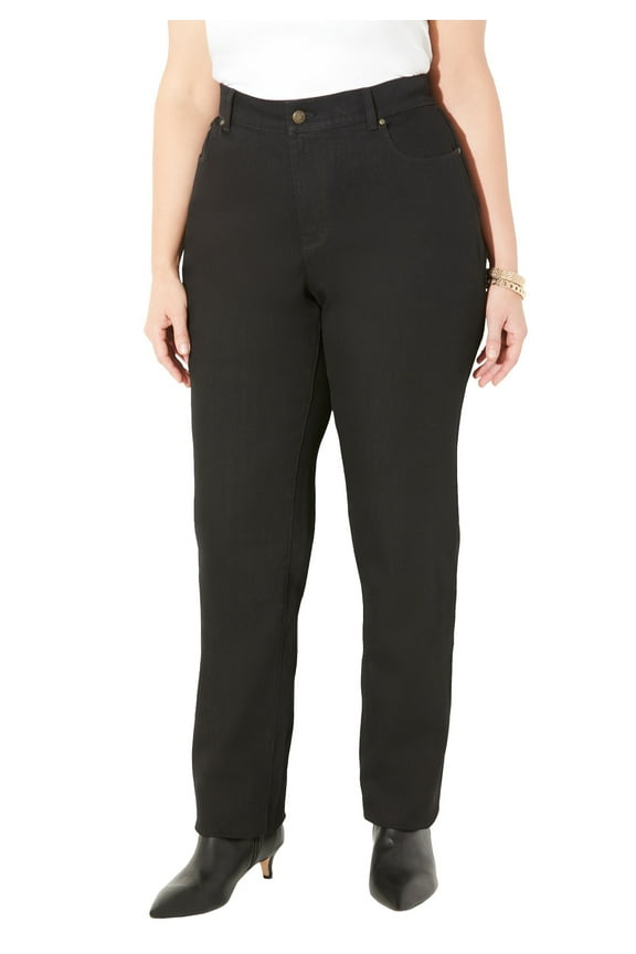 Women's Plus Size Petite Right Fit Curvy Jean