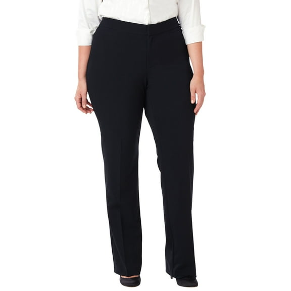 Catherines Women's Plus Size Petite Right Fit Pant (Curvy)