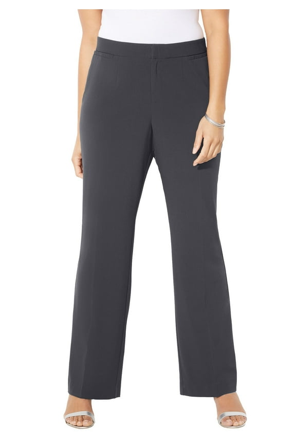 Women's Plus Size Petite Right Fit Pant (Moderately Curvy)