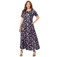 thumbnail image 1 of Catherines Women's Plus Size Petite Scoopneck Maxi Dress, 1 of 3