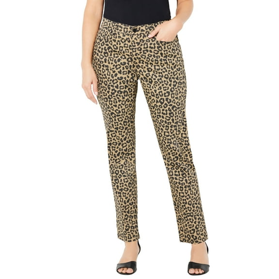 Catherines Women's Plus Size Petite Secret Slimmer Pant