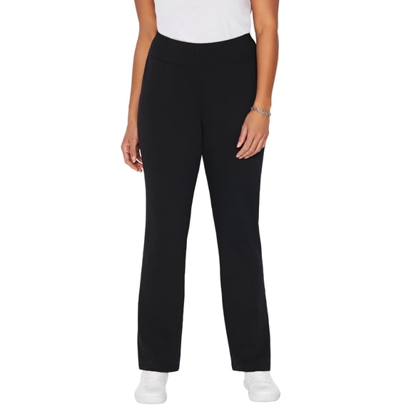 Catherines Women's Plus Size Petite Smooth Fit Pant