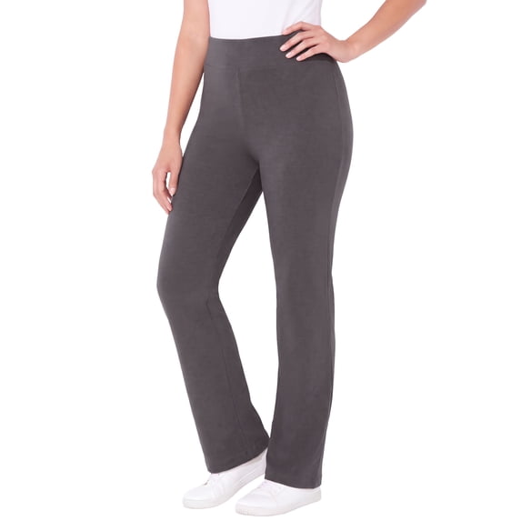 Catherines Women's Plus Size Petite Smooth Fit Pant