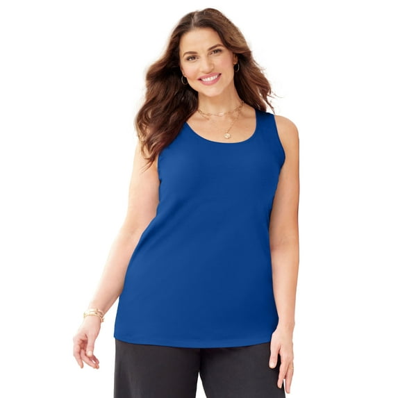 Catherines Women's Plus Size Petite Suprema Tank