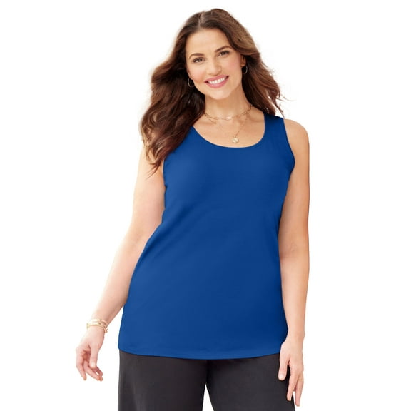 Catherines Women's Plus Size Petite Suprema Tank