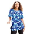 thumbnail image 1 of Catherines Women's Plus Size Petite Suprema Ultra-Soft Scoopneck Tee, 1 of 6