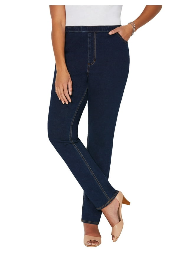 Women's Plus Size Petite The Knit Jean