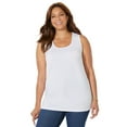 thumbnail image 1 of Catherines Women's Plus Size Petite Dream Drape Timeless Tank, 1 of 3