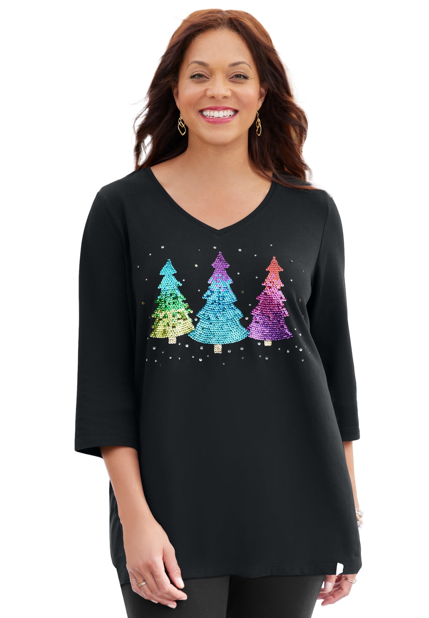 Women's Plus Size Petite Wit & Whimsy Tees