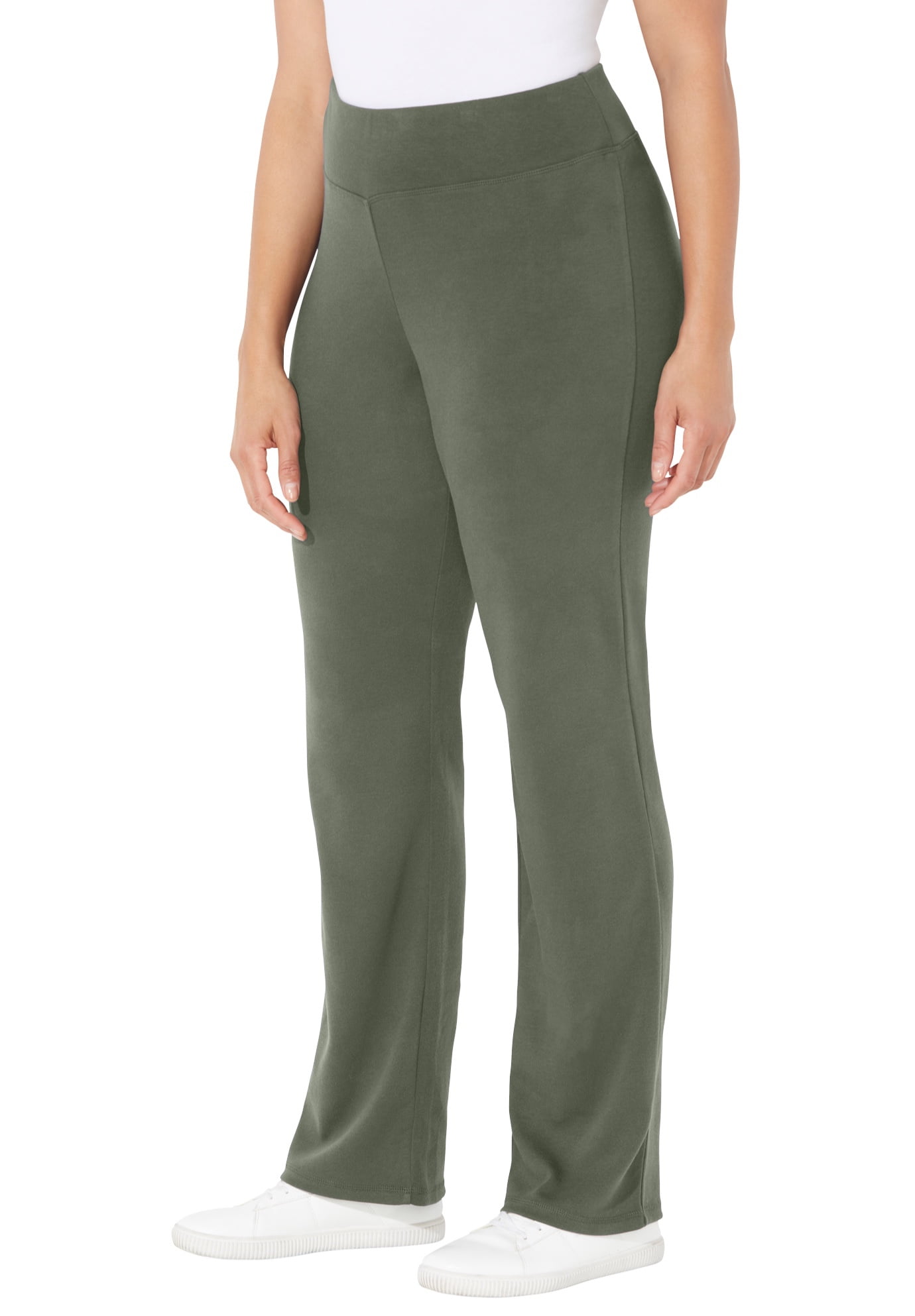 Catherines Women s Plus Size Petite Yoga Pant