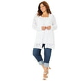 thumbnail image 1 of Catherines Women's Plus Size Pointelle Cardigan, 1 of 2