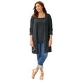 thumbnail image 1 of Catherines Women's Plus Size Pointelle Cardigan, 1 of 2