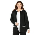 thumbnail image 1 of Catherines Women's Plus Size Ponte Jewel Neck Blazer, 1 of 3