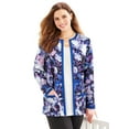 thumbnail image 1 of Catherines Women's Plus Size Ponte Jewel Neck Blazer, 1 of 3