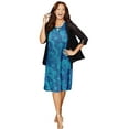 thumbnail image 1 of Catherines Women's Plus Size Promenade A-Line Dress, 1 of 3