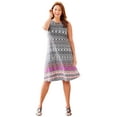 thumbnail image 1 of Catherines Women's Plus Size Promenade A-Line Dress, 1 of 3