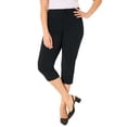 thumbnail image 1 of Catherines Women's Plus Size Right Fit Curvy Vent Capri, 1 of 3