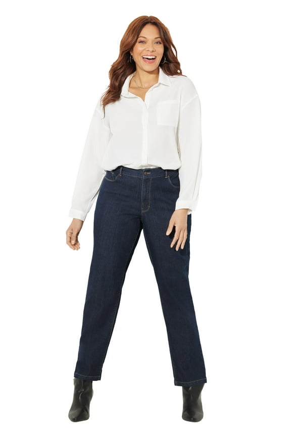 Women's Plus Size Right Fit Moderately Curvy Jean