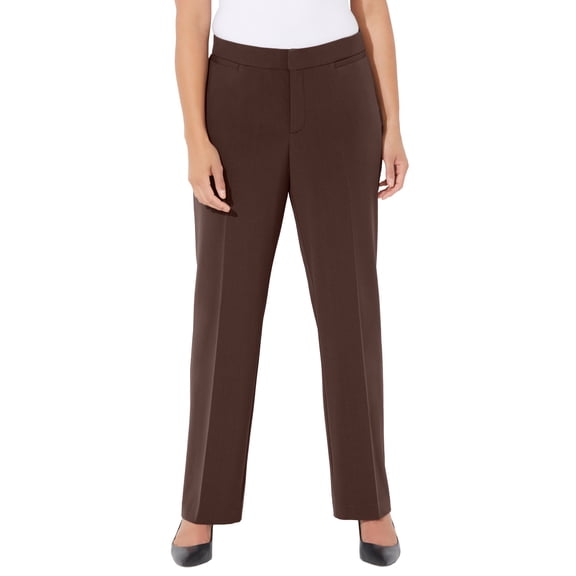 Catherines Women's Plus Size Right Fit Pant (Moderately Curvy)