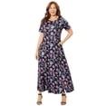 thumbnail image 1 of Catherines Women's Plus Size Scoopneck Maxi Dress, 1 of 3