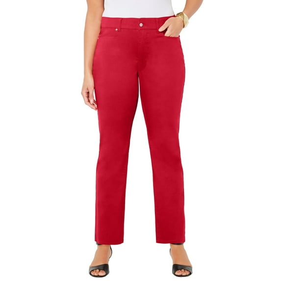 Catherines Women's Plus Size Secret Slimmer Pant