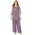 thumbnail image 1 of Catherines Women's Plus Size Sequin Chiffon Duet Blouse, 1 of 6