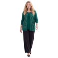 thumbnail image 1 of Catherines Women's Plus Size Sequin Jewel-Neck Cardigan, 1 of 5