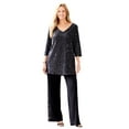 thumbnail image 1 of Catherines Women's Plus Size Sequin Stripe Pant, 1 of 6