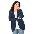 thumbnail image 1 of Catherines Women's Plus Size Shaker Stitch Cocoon Cardigan, 1 of 4