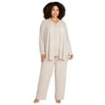 thumbnail image 1 of Catherines Women's Plus Size Shimmer Knit 3-Piece Pant Suit, 1 of 4