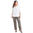thumbnail image 1 of Catherines Women's Plus Size Straight Leg Ponte Pant, 1 of 6
