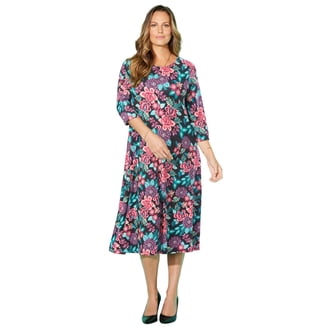jessica london plus size women's lace fit & flare dress Jessica London Lace Fit & Flare Dress