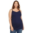 thumbnail image 1 of Catherines Women's Plus Size Suprema Cami With Lace, 1 of 6