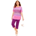 thumbnail image 1 of Catherines Women's Plus Size Suprema Capri (With Pockets), 1 of 6