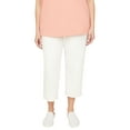 thumbnail image 1 of Catherines Women's Plus Size Suprema Elastic Waist Capri Pant, 1 of 6