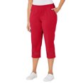 thumbnail image 1 of Catherines Women's Plus Size Suprema Crochet Trim Capri, 1 of 5