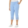 thumbnail image 1 of Catherines Women's Plus Size Suprema Crochet Trim Capri, 1 of 5