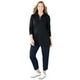 thumbnail image 1 of Catherines Women's Plus Size Suprema Studio Half-Zip Grommet Pullover, 1 of 2