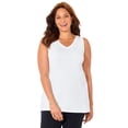 thumbnail image 1 of Catherines Women's Plus Size Suprema Studio Reversible Tank, 1 of 4